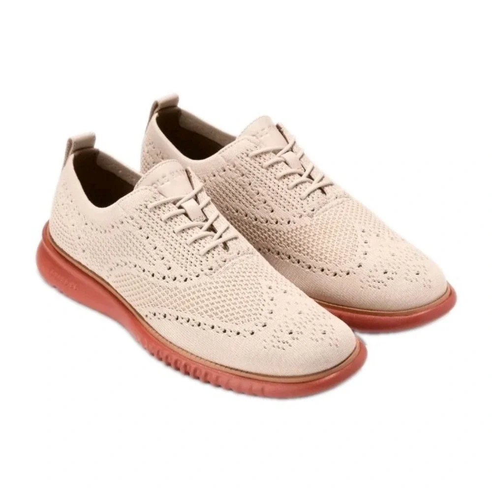 Cole Haan Men's 2.ZeroGrand Stitchlite Knit Oxford Ancient Scroll Sz 9 NEW! $209